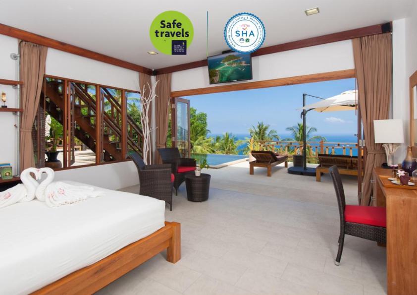 Perfect View Pool Villa タオ島 エクステリア 写真